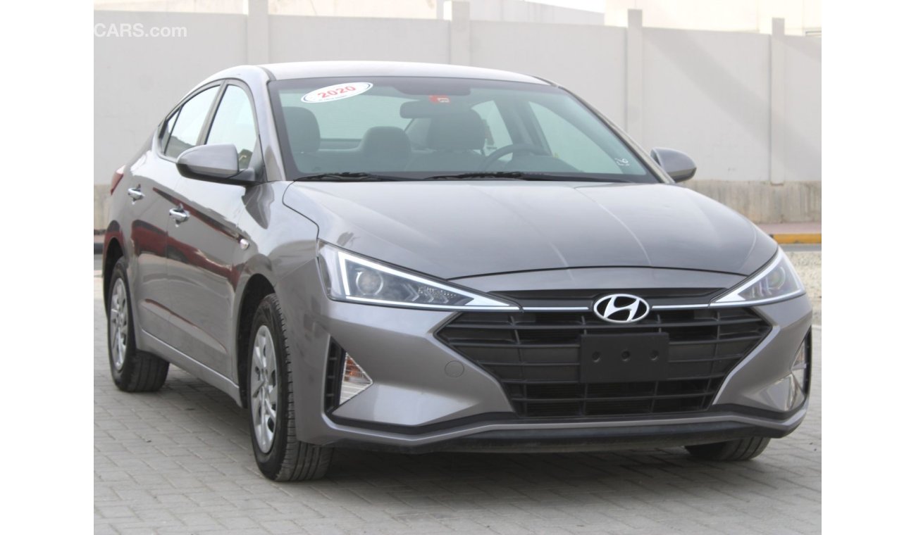 Hyundai Elantra HYUNDAI ELANTRA 2020 GCC SILVER EXCELLENT CONDITION WITHOUT ACCIDENT