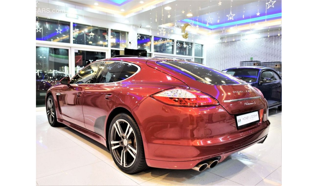 Porsche Panamera S Amazing Porsche Panamera S 2010 Model!! in Red Color! GCC Specs