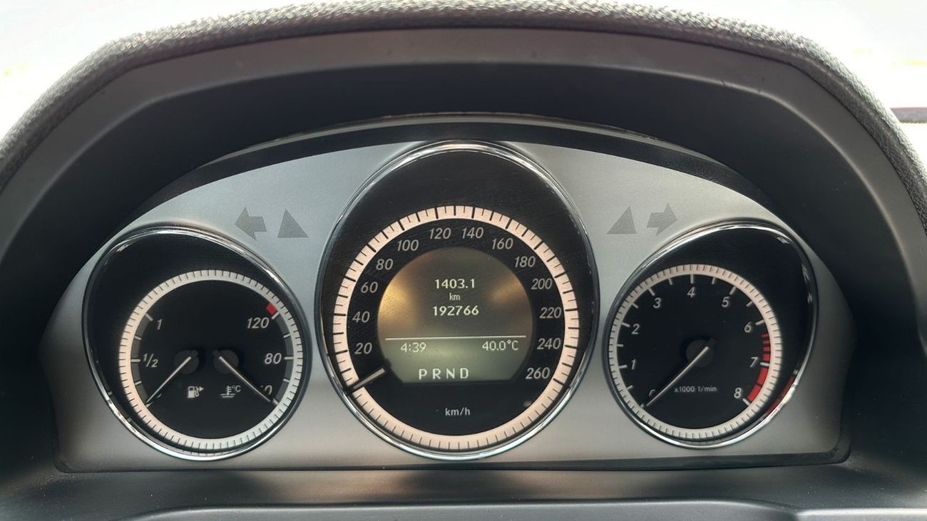 مرسيدس بنز C 200 GCC 2010 1.8L 4 Cylinders In Good Condition