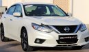 Nissan Altima Nissan Altima 2018 GCC No. 2 in excellent condition without accidents, very clean from inside and ou