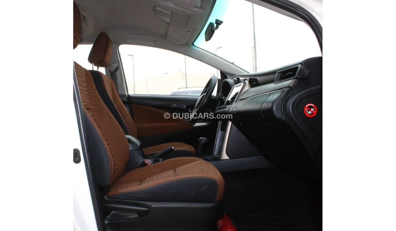 تويوتا إينوفا تويوتا انوفا 2019 ابيض خليجي بحالة ممتازة بدون حوادث