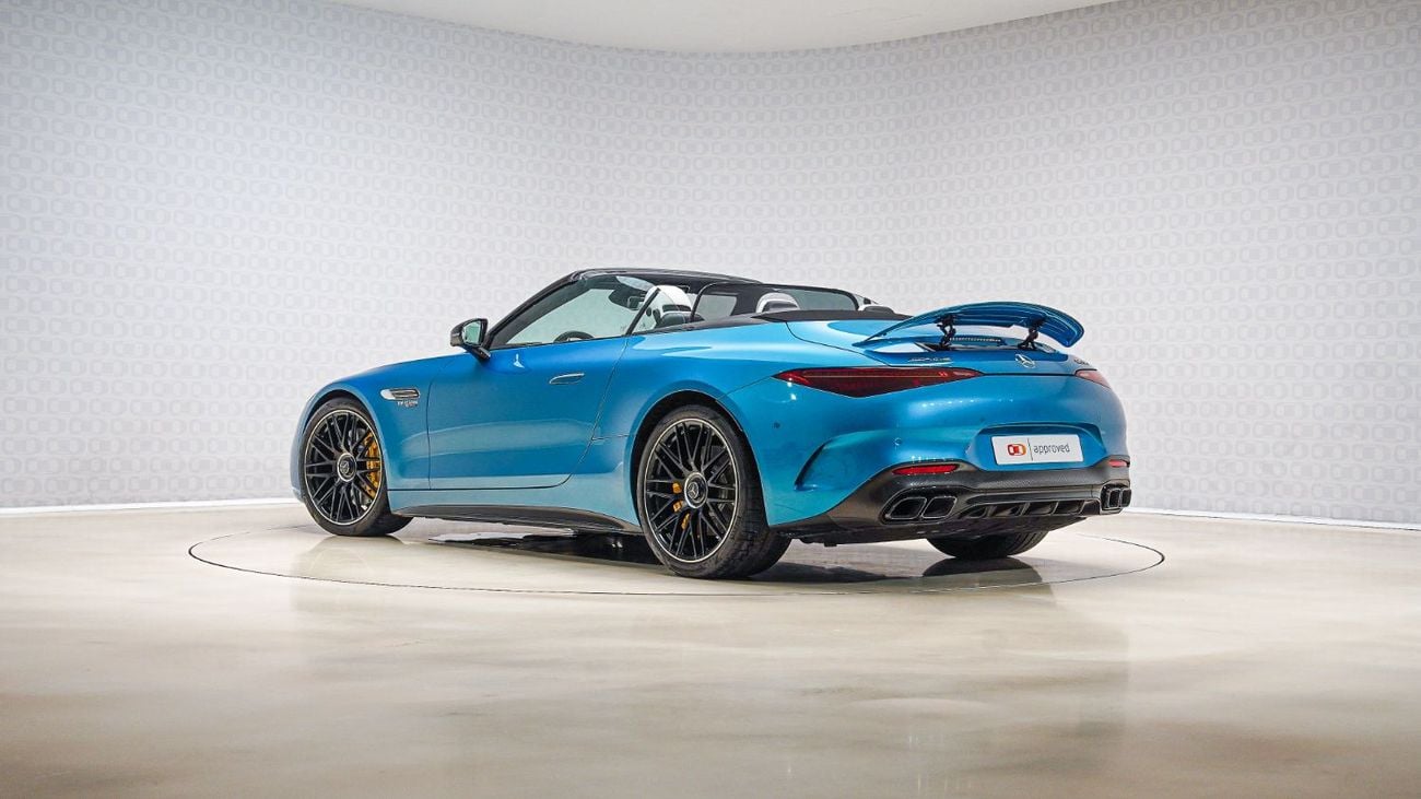 مرسيدس بنز SL 63 AMG | AED 8,631 | Up to 3 years Unlimited Warranty |