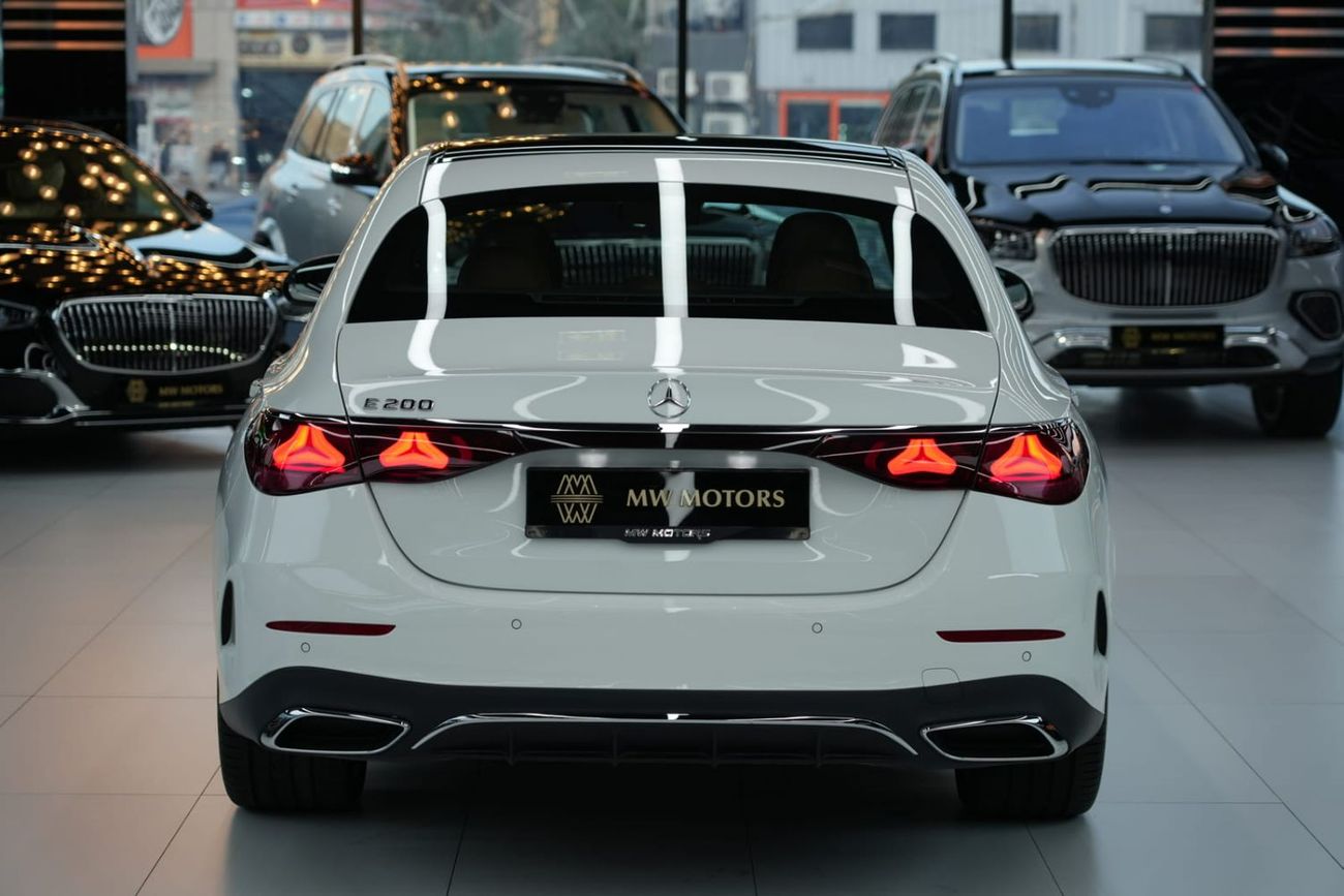 مرسيدس بنز E200 2026 E 200 | GCC 0km | Agency Warranty | AMG Sports Package