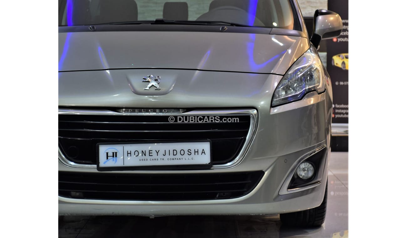 بيجو 5008 EXCELLENT DEAL for our Peugeot 5008 TURBO 2015 Model!! in Brown Color! GCC Specs