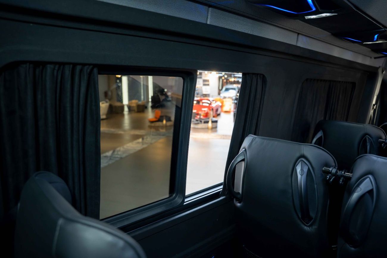 Mercedes-Benz Sprinter Premium Passenger Van | 16+1 Seats, Wooden Flooring  Sound System