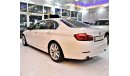 BMW 530i VERY LOW MILEAGE! ONLY 57,0000KM! BMW 530i 2013 Model!! in White Color! GCC Specs