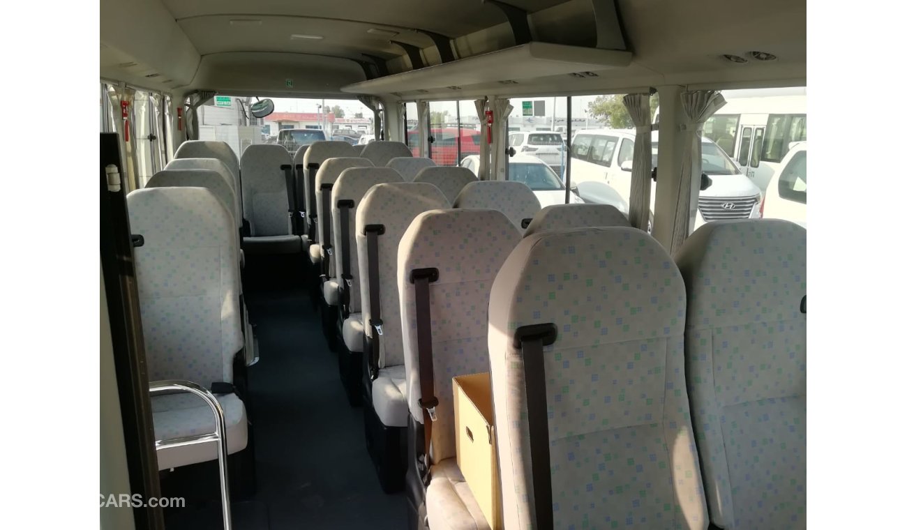 Toyota Coaster 4.2L DIESEL 2019 FULL OPTION 22 SEAT+FRIDGE FOR EXPORT ONLY