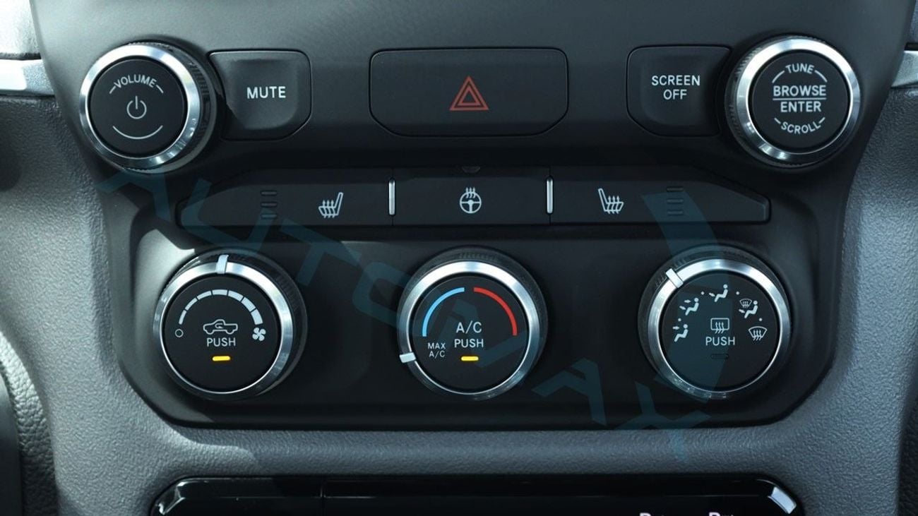 RAM 1500 Bighorn eTorque 3.6L V6 4x4 GCC 0Km With 3 Years Or 100,000 Km Warranty