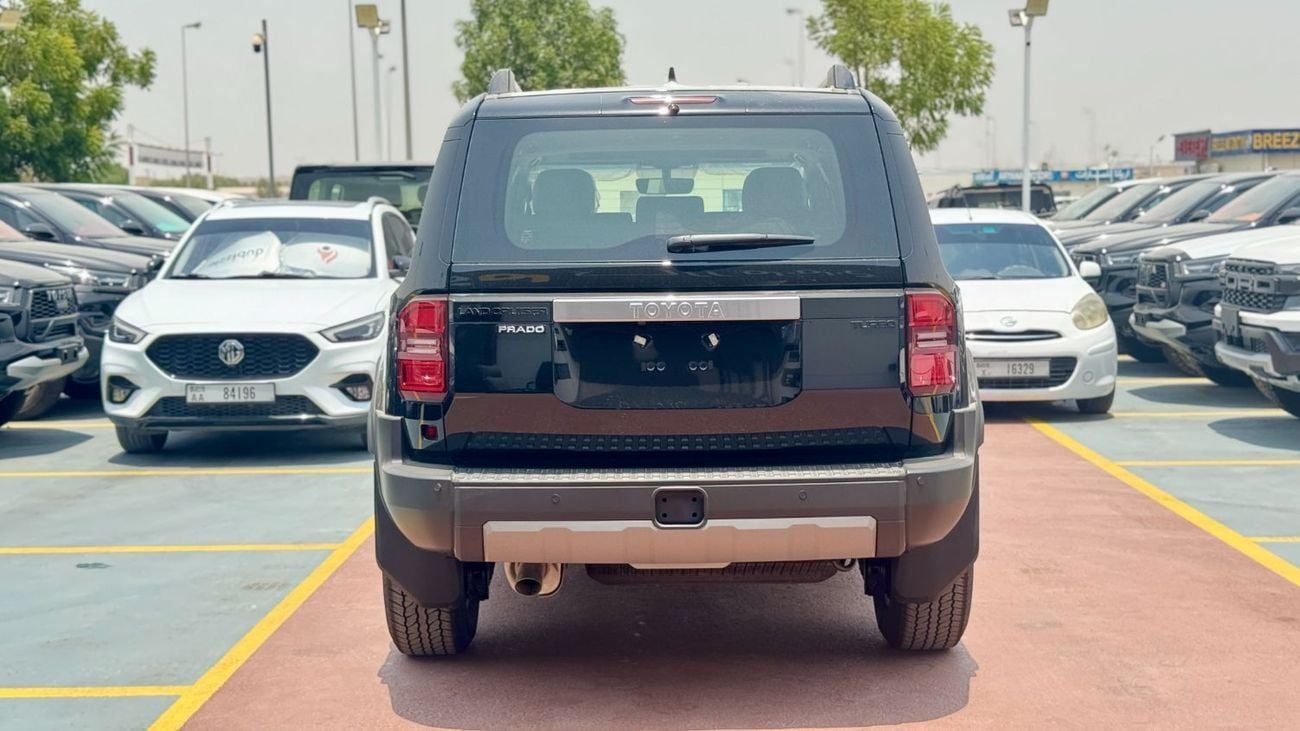 Toyota Prado ALL ROUNDER G LEATHER SEATS COOL BOX ELECTRIC TAIL GATE ELECTRIC CHAIRS REAR DIGITAL AC