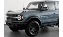 Ford Bronco Wildtrak 2022 Ford Bronco WildTrax / 5 Year Warranty & Service Package – Ford Al Tayer