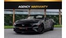 Ford Mustang GT Premium Convertible | 3,427 P.M  | 0% Downpayment | Low Mileage!