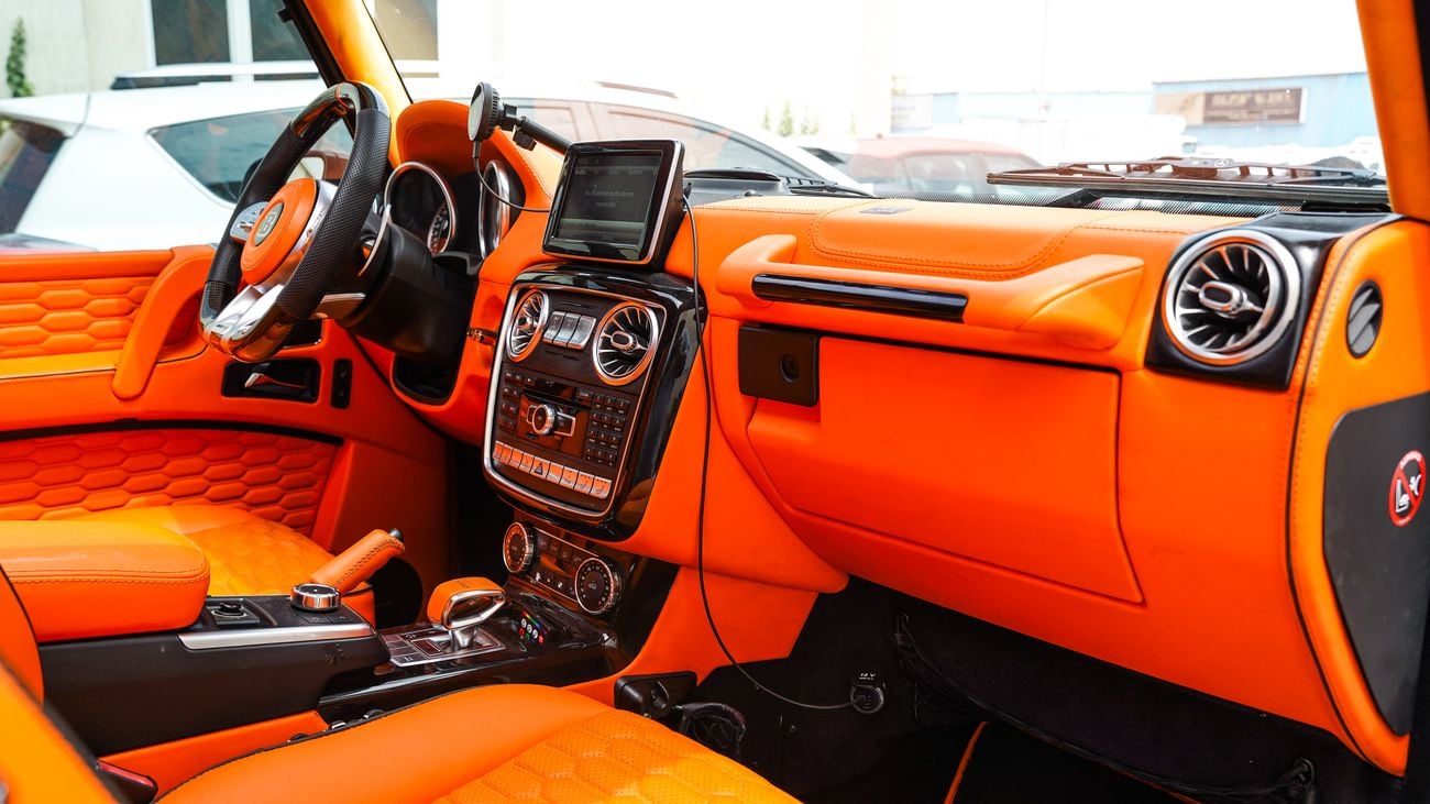 مرسيدس بنز G 500 Mercedes G Class (G500) modified to latest G63 exterior.