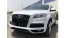 أودي Q7 AUDI Q7 S-LINE QUATTRO ONLY 1560X60 MONTHLY V6 4X4 MAINTAINED BY AGENCY UNLIMITED KM WARRANTY