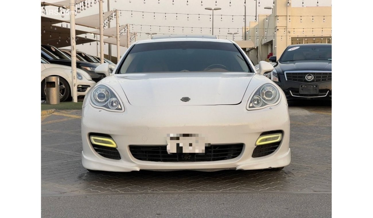 Porsche Panamera Turbo 2010 GCC model, 8-cylinder, full option, special hatch, German TEACHART kit, complete with exhaust s