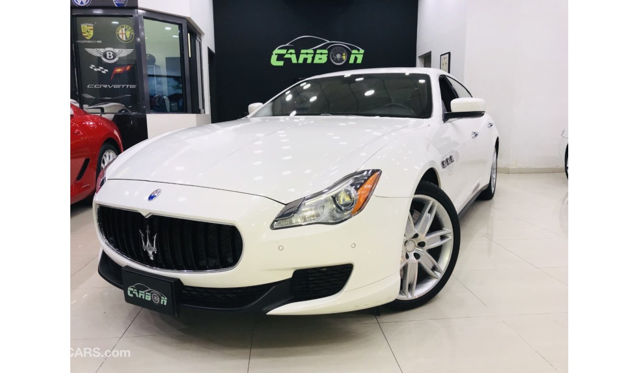 Maserati Quattroporte GTS V8 - 2014 - UNDER WARRANTY @ ALTAYER TILL 2021