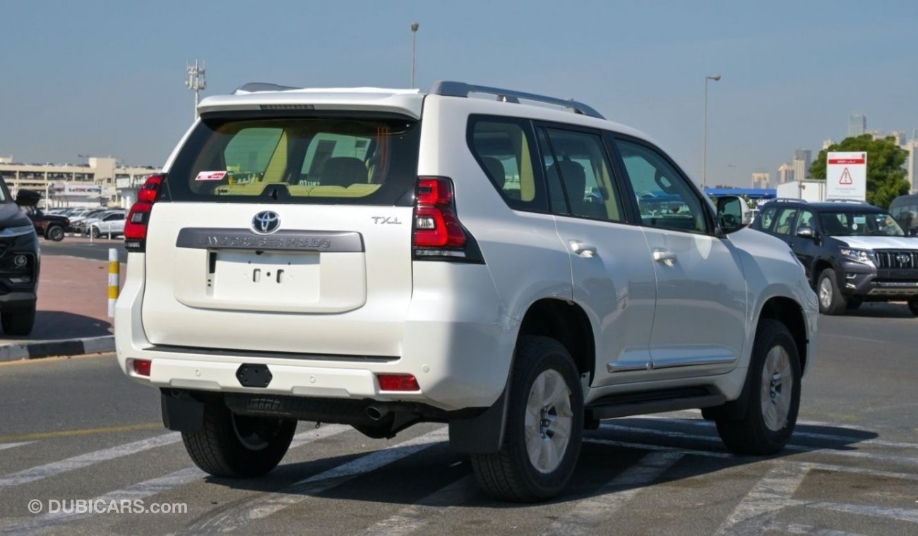تويوتا برادو Toyota Prado TXL 4.0L 4WD | White | 2023 (Export)