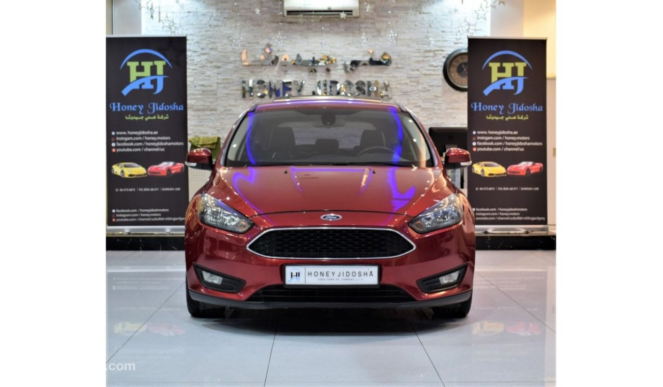 فورد فوكاس Ford Focus ( ECO Boost ) 2016 Model!! in Red Color! GCC Specs