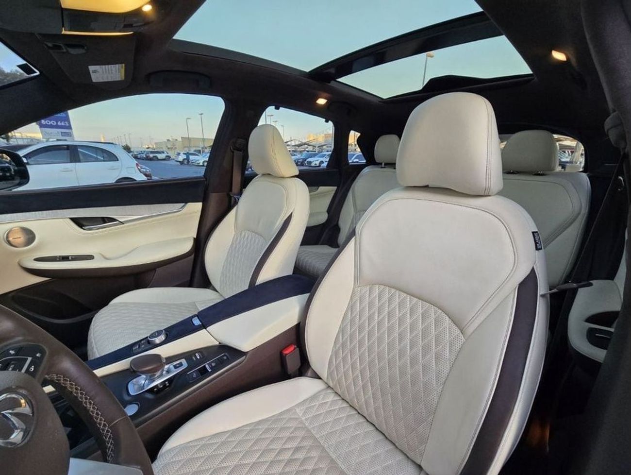 إنفينيتي QX50 Luxury 2.0L 4WD INFINITI QX50 2019 GCC ACCIDENT FREE // FULL OPITION // PERFECT CONDITION