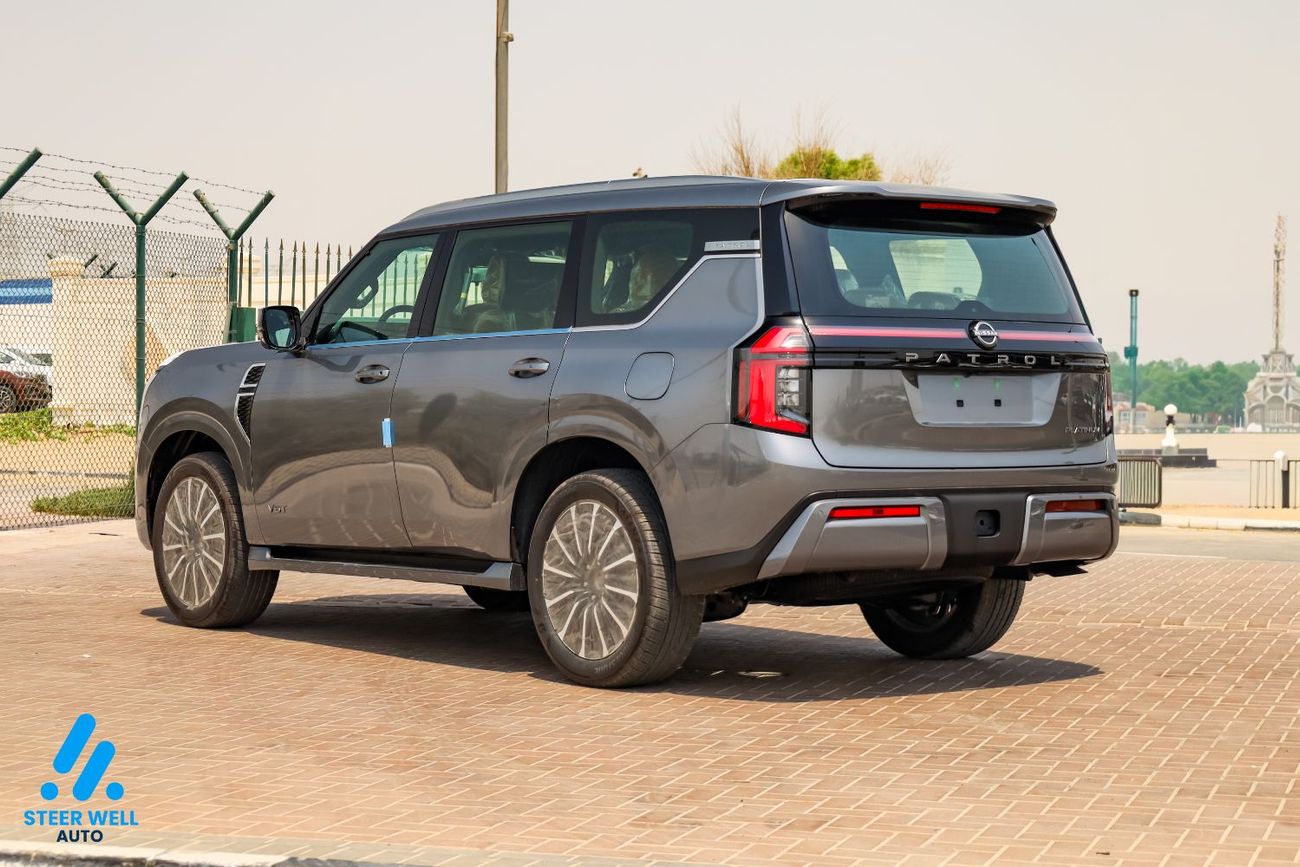 Nissan Patrol LE PLATINUM CITY 2026 GCC 3.5 Twin Turbo | TAN interior | AWD | 9AT | 8 Seater SUV | Export Only