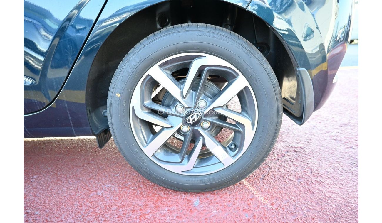 هيونداي جراند i10 هيونداي جراند آي 10 سعة 1.2 لتر بنزين هاتشباك دفع أمامي 4 أبواب لون أخضر موديل 2022