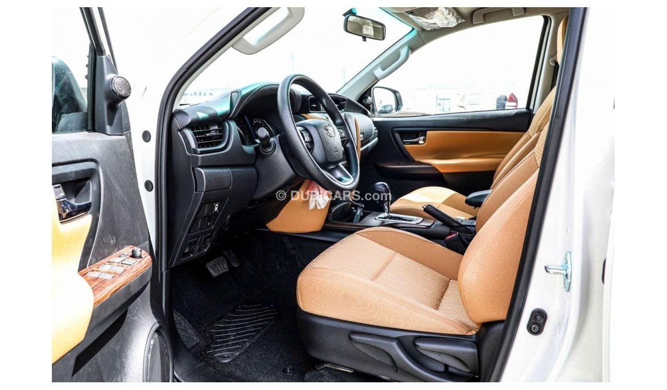 Toyota Fortuner 2023 Toyota Fortuner 2.7 4x2 P AT - Pearl White inside Chamois