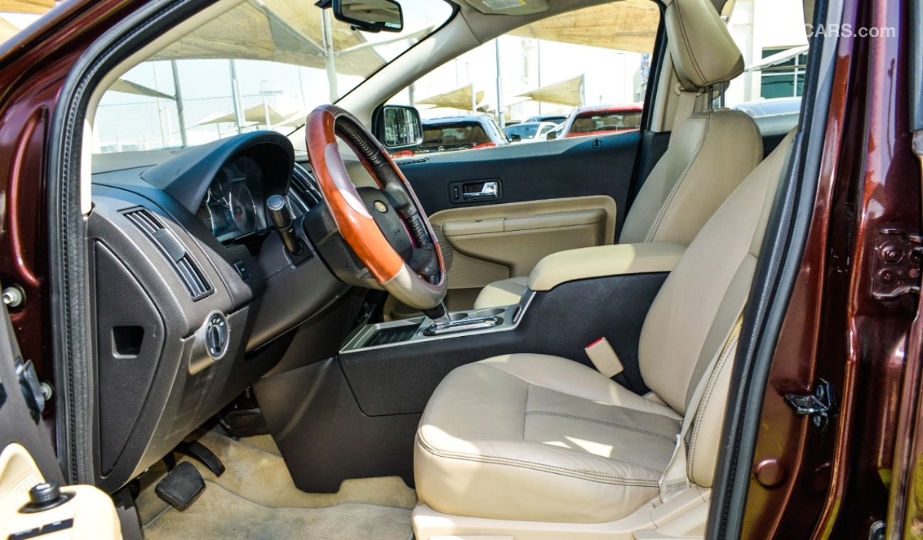 Ford Edge Gulf panorama without accidents, cruise control, leather, wood, fingerprint, alloy wheels, fog light