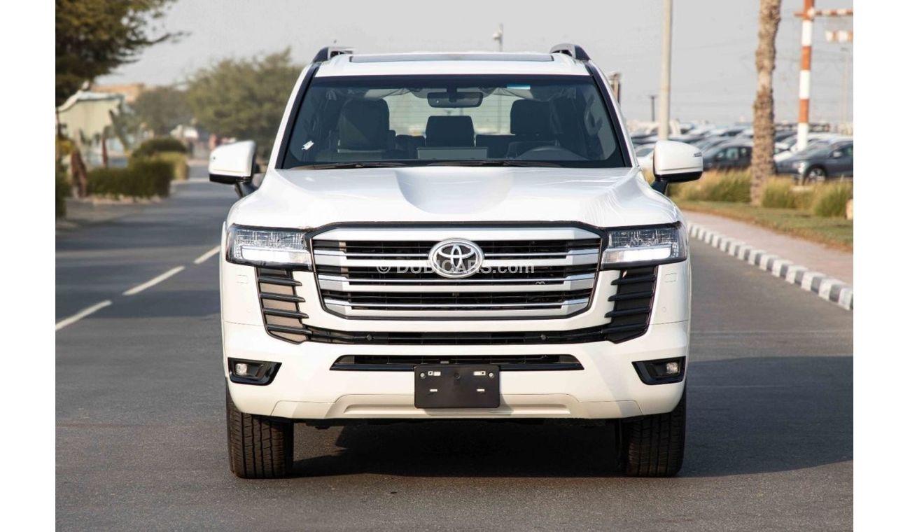 Toyota Land Cruiser 2023 Toyota LC 4.0 GXR High Petrol - Front sensor + HL washer + Sunroof + Leather & Auto Seats - Pea