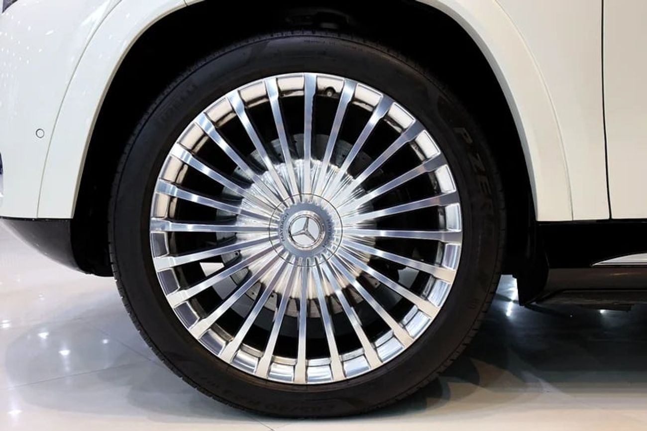 Mercedes Maybach GLS600 Maybach Rear-Seat Entertainment, Rear VIP Seats, Burmester Audio, Panoramic Roof, GCC!