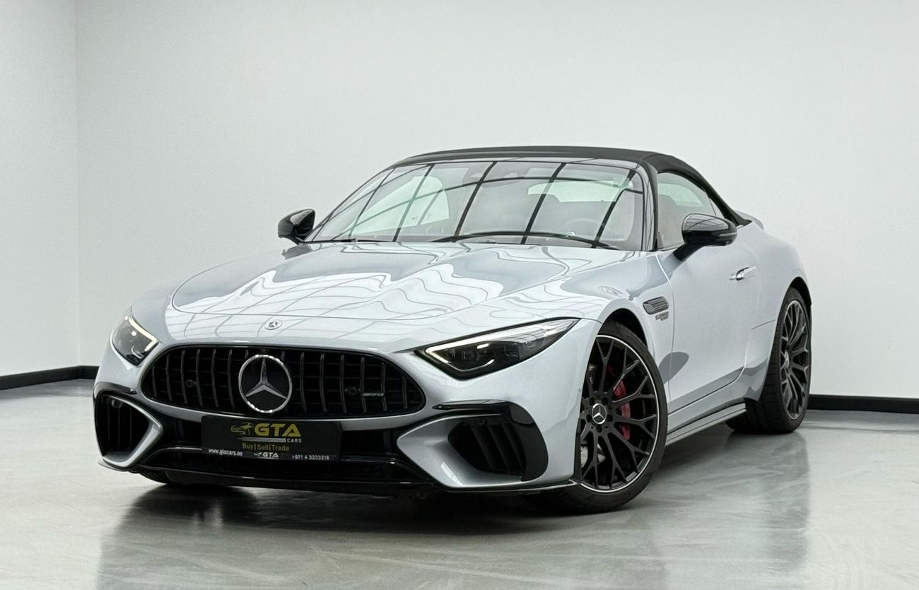 مرسيدس بنز SL 55 AMG Roadster 4Matic+ 2022 Mercedes Benz SL 55 AMG, 2028 Mercedes Warranty, Full Mercedes Service History