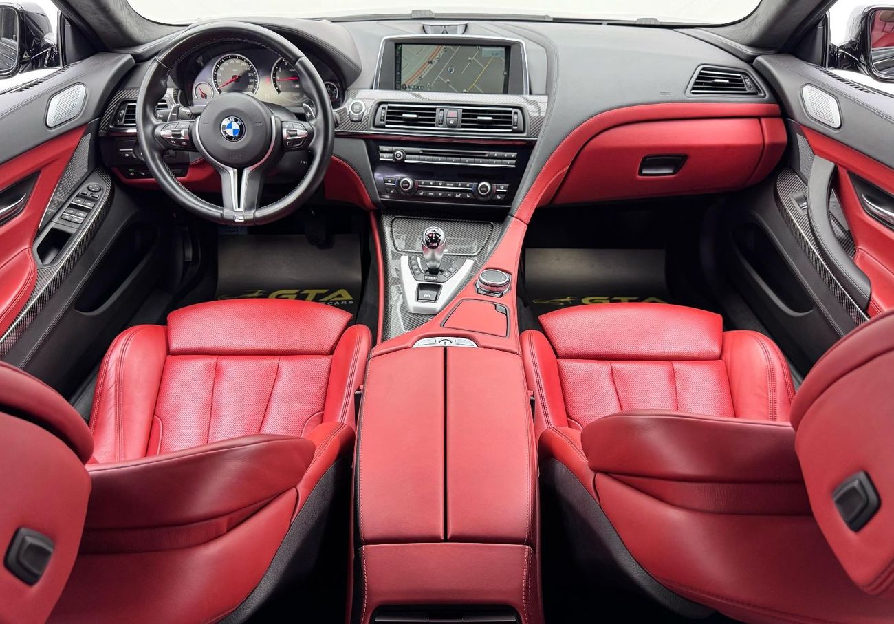 BMW M6 Std 4.4L 2015 BMW M6 Gran Coupe, Service History, Carbon Fiber Package, Very Low Kms, GCC