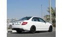 Mercedes-Benz C 200 with C63 AMG Body Kit