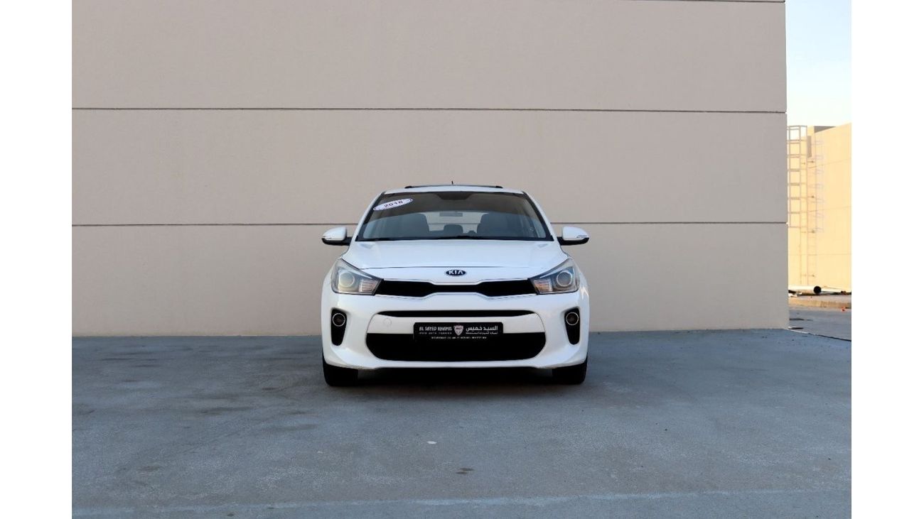 Kia Rio LX ACCIDENTS FREE - GCC - SUNROOF - ORIGINAL PAINT - PERFECT CONDITION INSIDE OUT