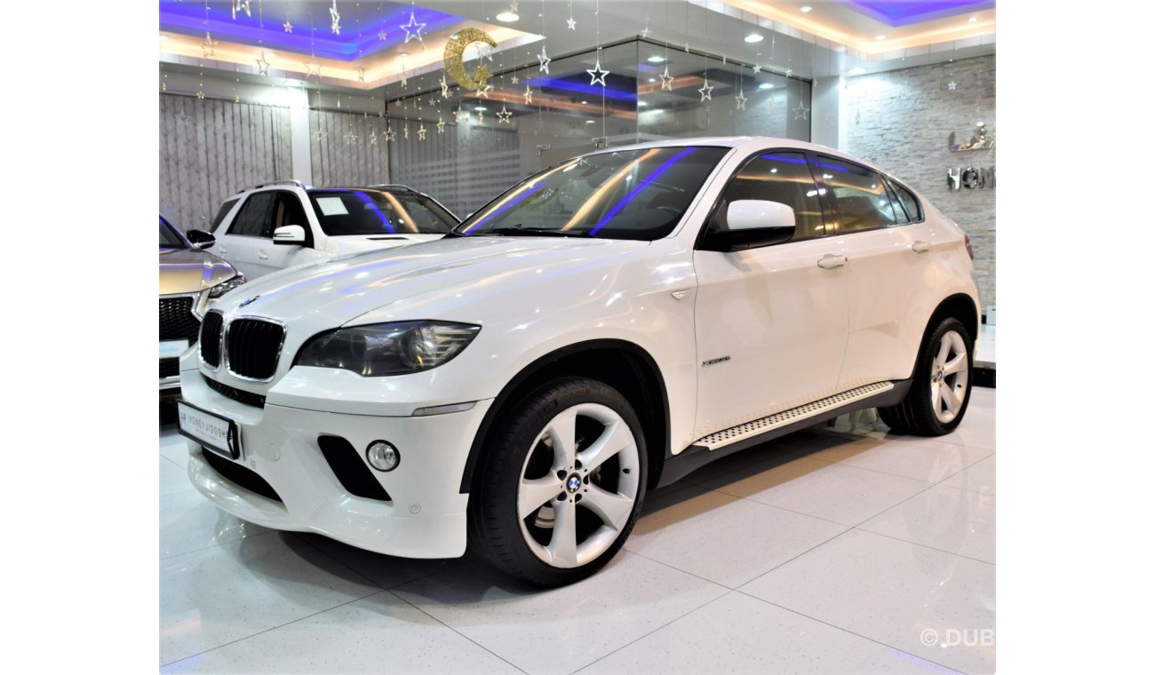 بي أم دبليو X6 ORIGINAL PAINT ( صبغ وكاله ) BMW X6 xDrive35i ( 2008 ) Model!! in White Color! GCC Specs