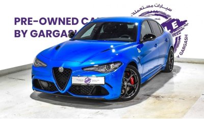 Alfa Romeo Giulia AED 5800 PM | QUADRIFOGLIO 2.9L TURBO | GCC | WARRANTY | SERVICE CONTRACT