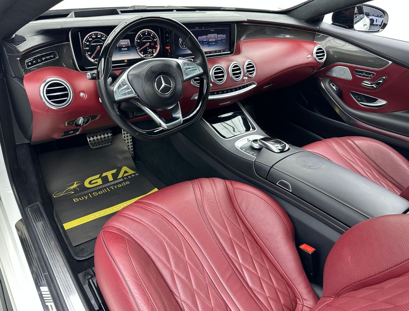 Mercedes-Benz S 63 AMG Coupe 2017 Mercedes Benz S63 AMG 4MATIC, Full Service History, Excellent Condition, GCC