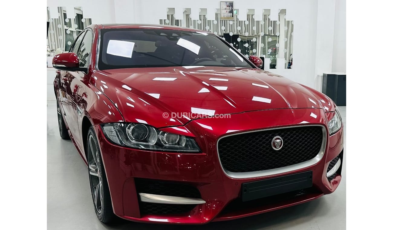 Jaguar XF R-Sport GCC … FSH .. V6 .. Perfect Condition .. Top Range .. R Sport .