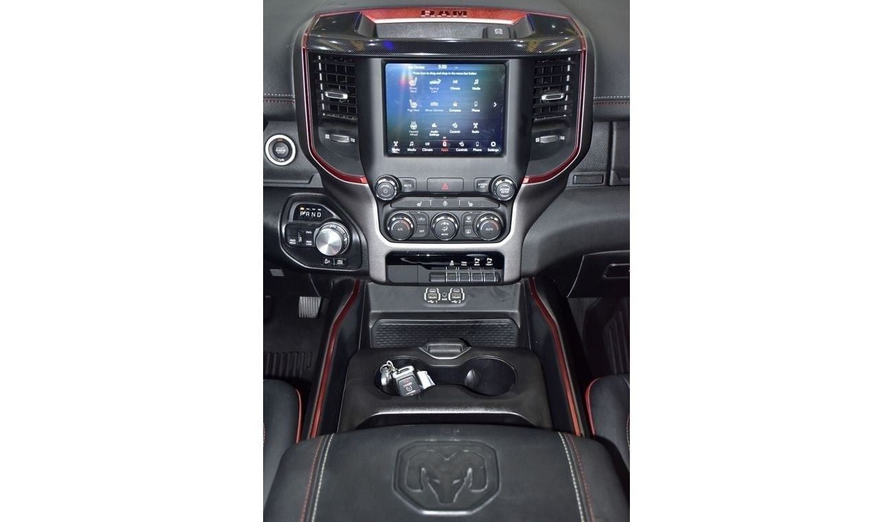 رام 1500 EXCELLENT DEAL for our Dodge Ram Rebel 4x4 5.7L ( 2021 Model ) in White Color GCC Specs