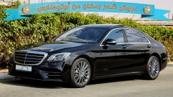 Mercedes-Benz S 560 L 4Matic AMG 2018 GCC 0km with  W/ 3 Years or 100K km Warranty @ Swiss auto