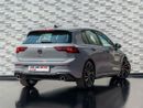 Volkswagen Golf GTI AED 1,808 PM • GTI P2 FULL • LOW KM • OFFICIAL VOLKSWAGEN WARRANTY UNTIL 2026 • STUNNING COLOUR