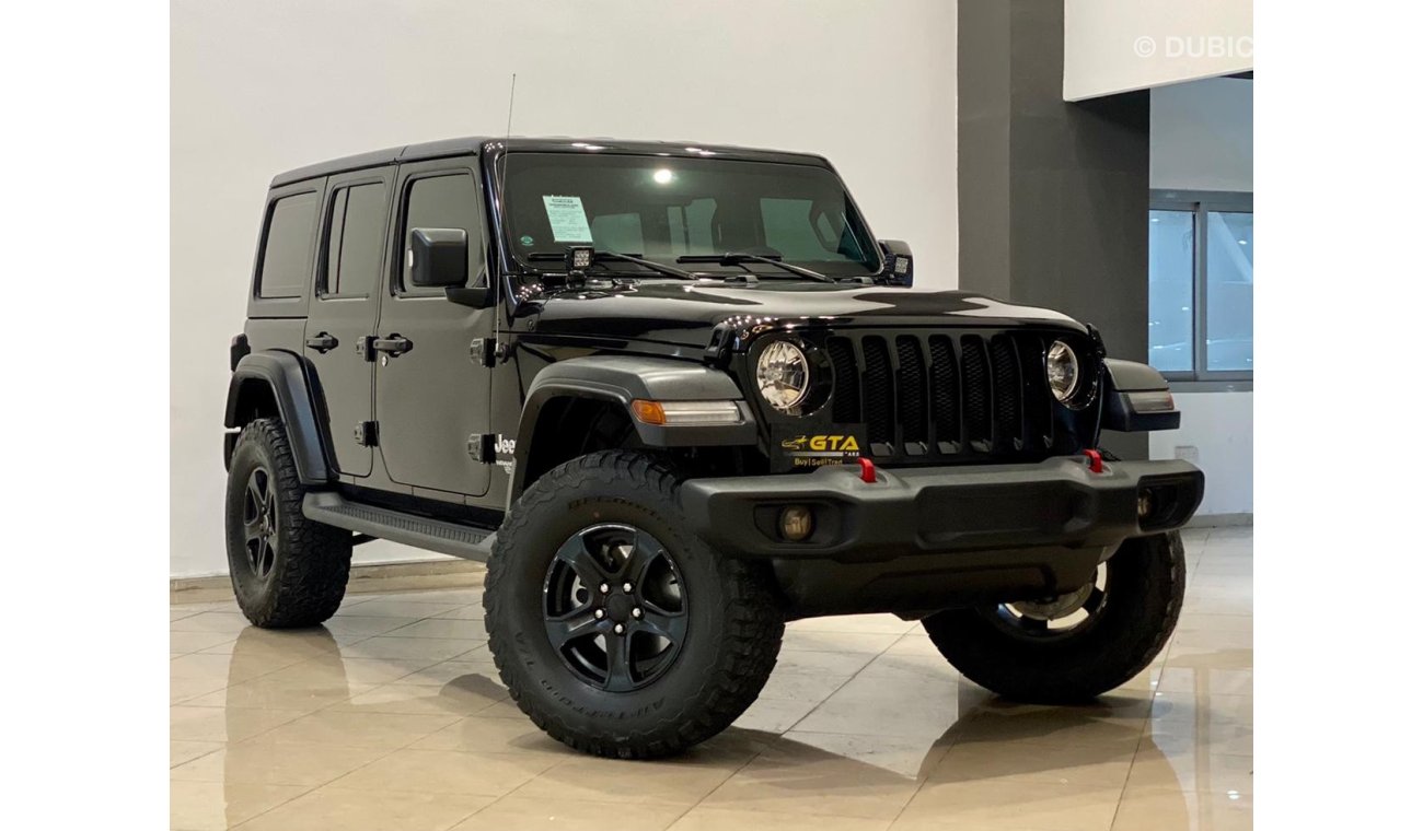 Jeep Wrangler 2019 Jeep Wrangler Sport Unlimited, Jeep Warranty/Service History, GCC