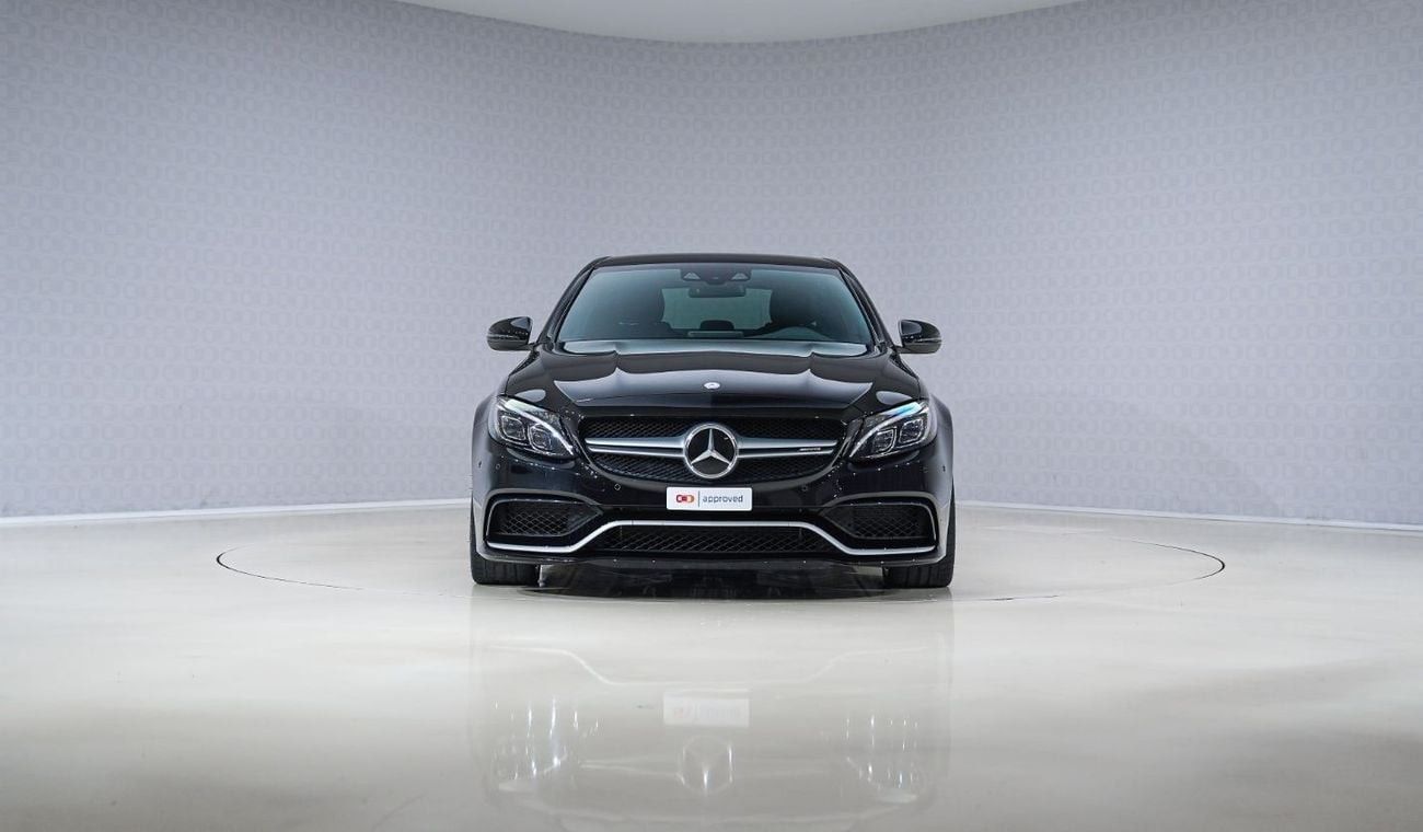 Mercedes-Benz C 63 AMG AED 6,899 P/M - 2 Years Warranty - C63 AMG