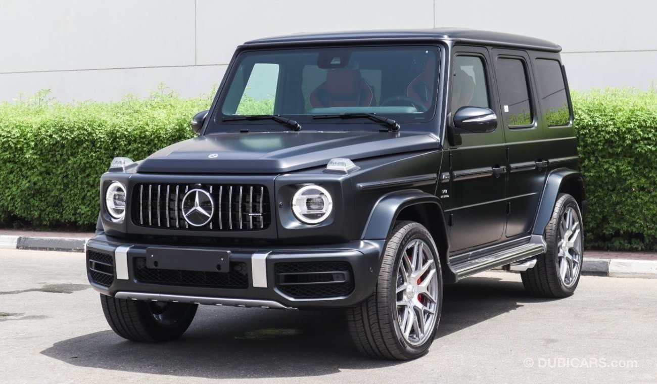 مرسيدس بنز G 63 AMG 2021 (40 Years of G-Class) Carlex Edition (Export). Local Registration + 10%