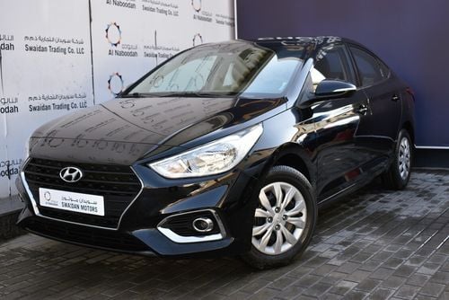 Hyundai Accent AED 719 PM | 1.6L GL GCC DEALER WARRANTY