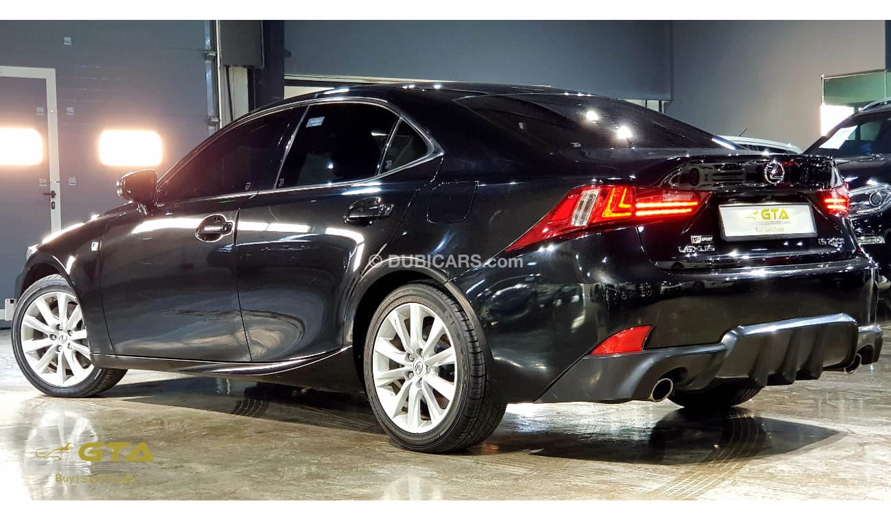 Lexus IS 200 t F-Sport, Warranty, Full Service History, GCC