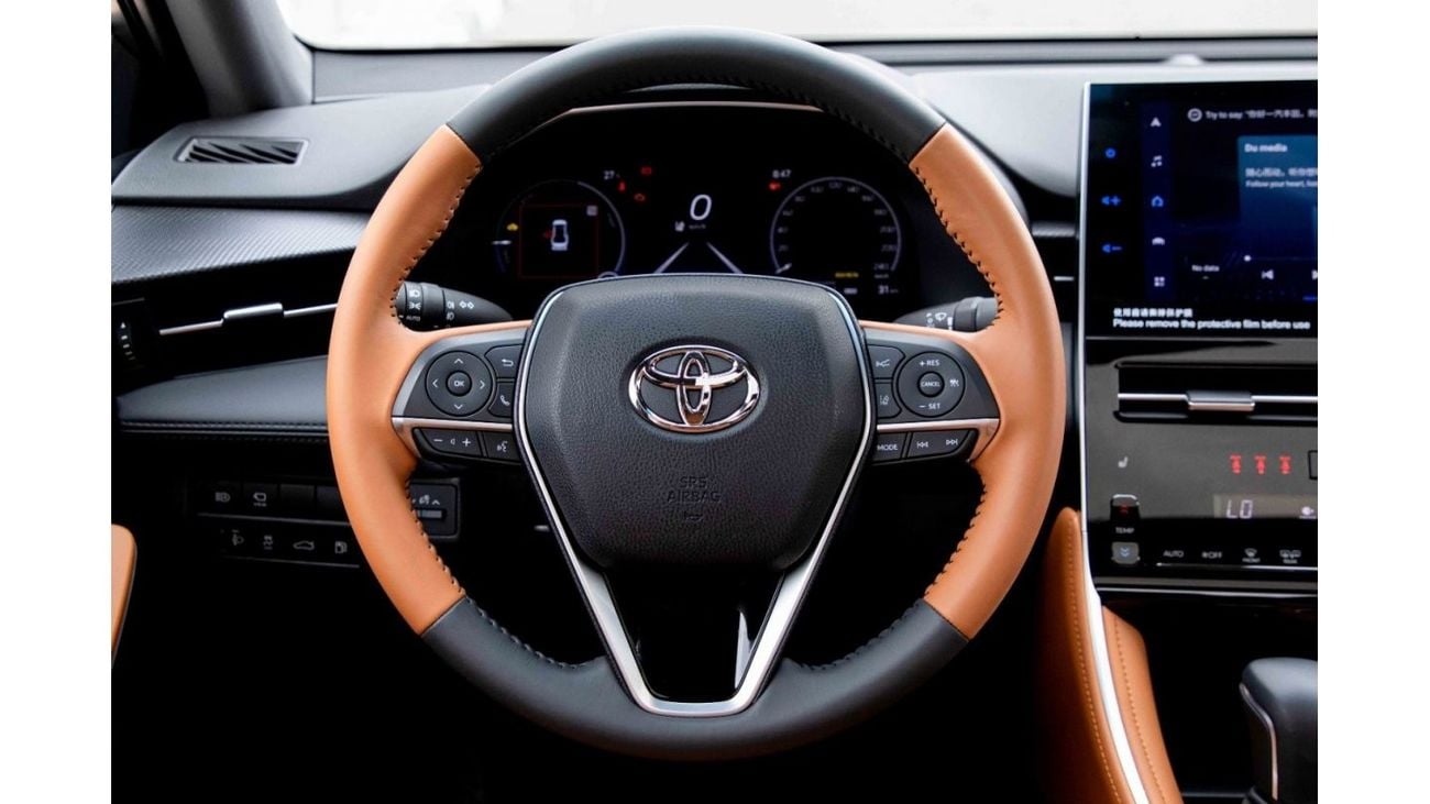 تويوتا افالون 2022 تويوتا أفالون 2.5 XLE هايبرد - أسود داخل بني