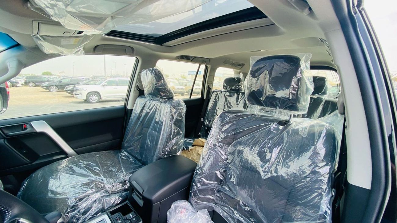 Toyota Prado 2023 Toyota Prado 2.7L V4 Petrol Europe Specs Full Options with Leather Seats, Sunroof and Cool box