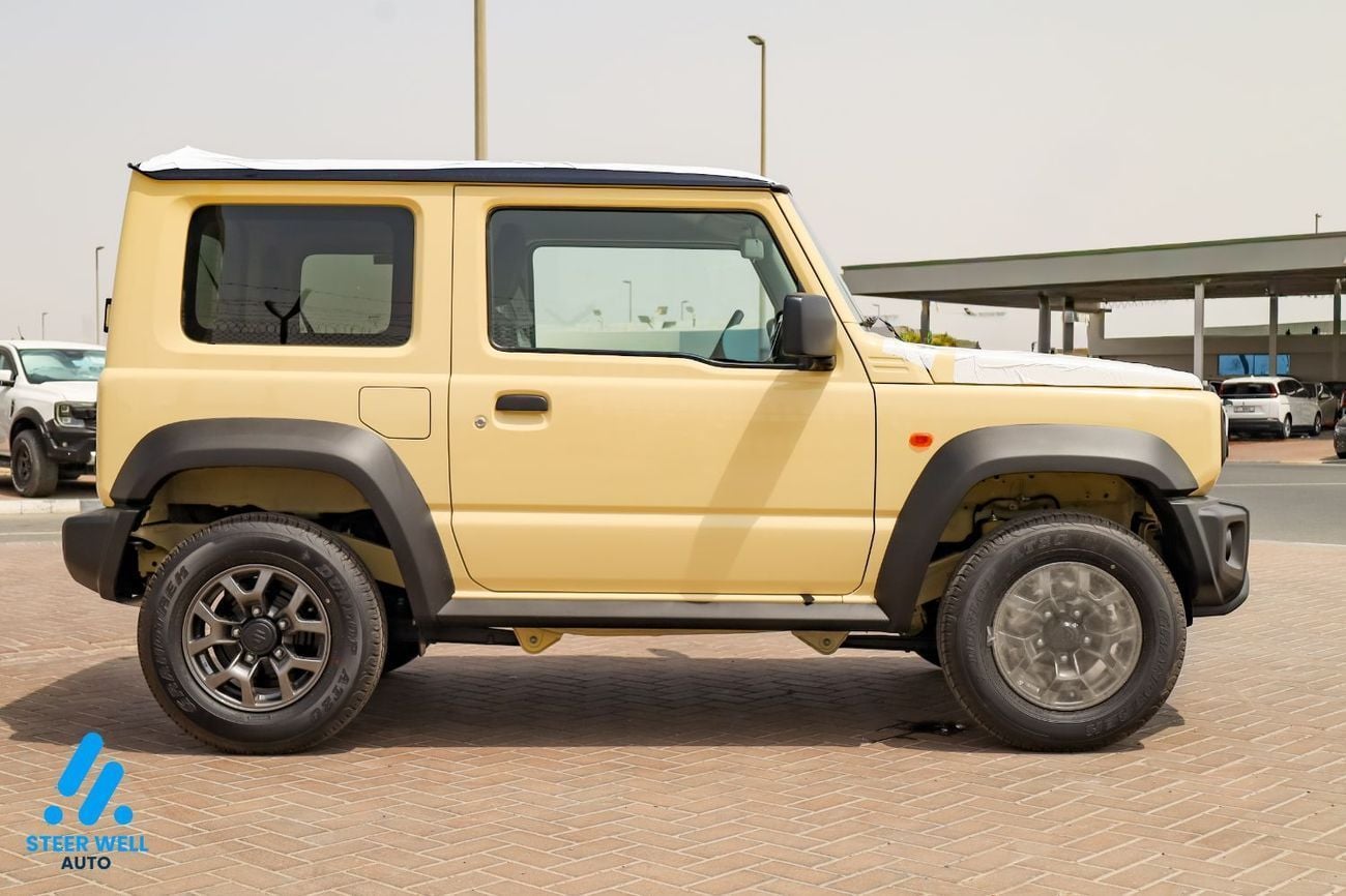 سوزوكي جيمني 2026 1.5L GL Petrol M/T | 3-Door, 4-Seater Compact SUV | Rugged & Built for Adventure | Book Now – E
