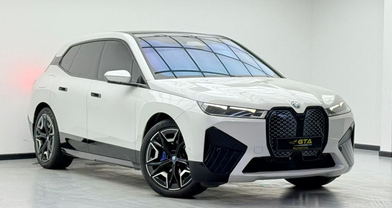 BMW iX 2024 BMW iX xDrive50, 2027 BMW Warranty, 2029 BMW Service Pack, Full BMW Service History,Low Km, GCC