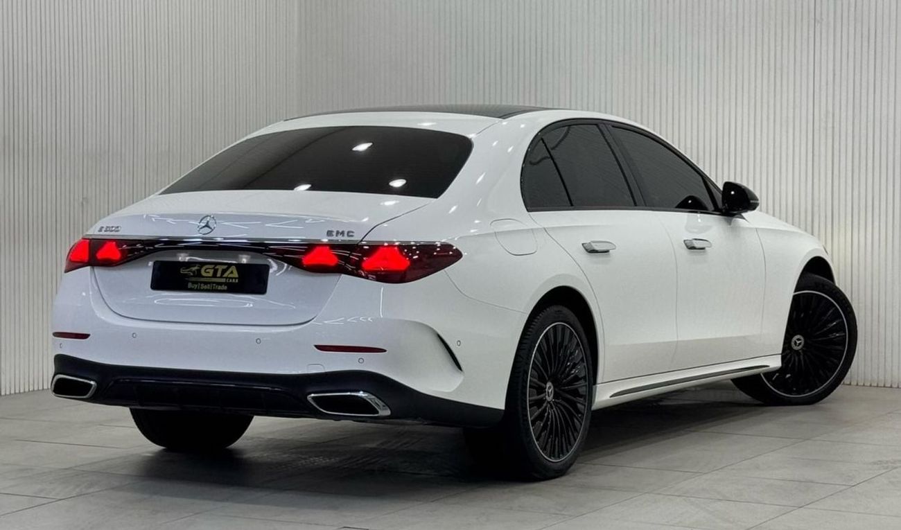 Mercedes-Benz E300 AMG 2024 Mercedes Benz E300 AMG, 2028 Mercedes Warranty + Service Pack, Full Options, Very Low Kms,