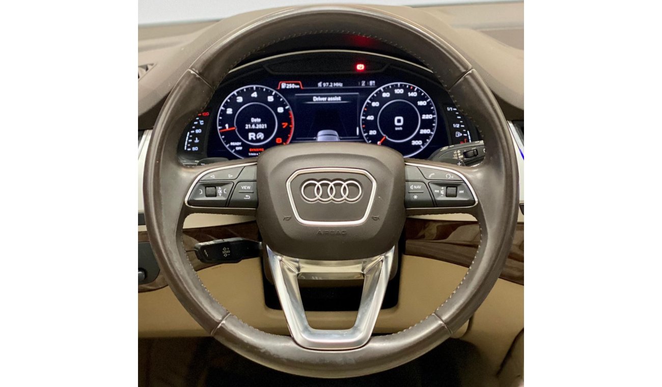 أودي Q7 2016 Audi Q7 S-line 45TFSI Quattro, Full Audi Service History, Warranty, GCC